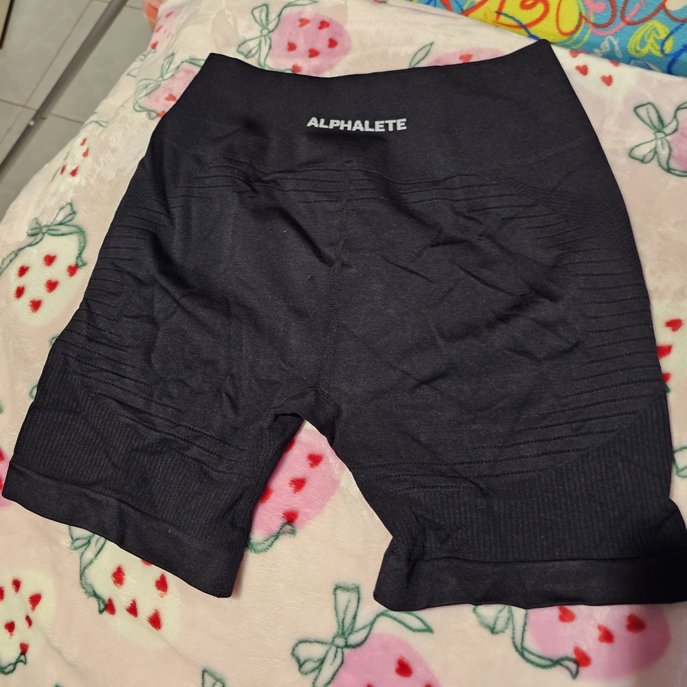 Alphalete Black Athletic Shorts